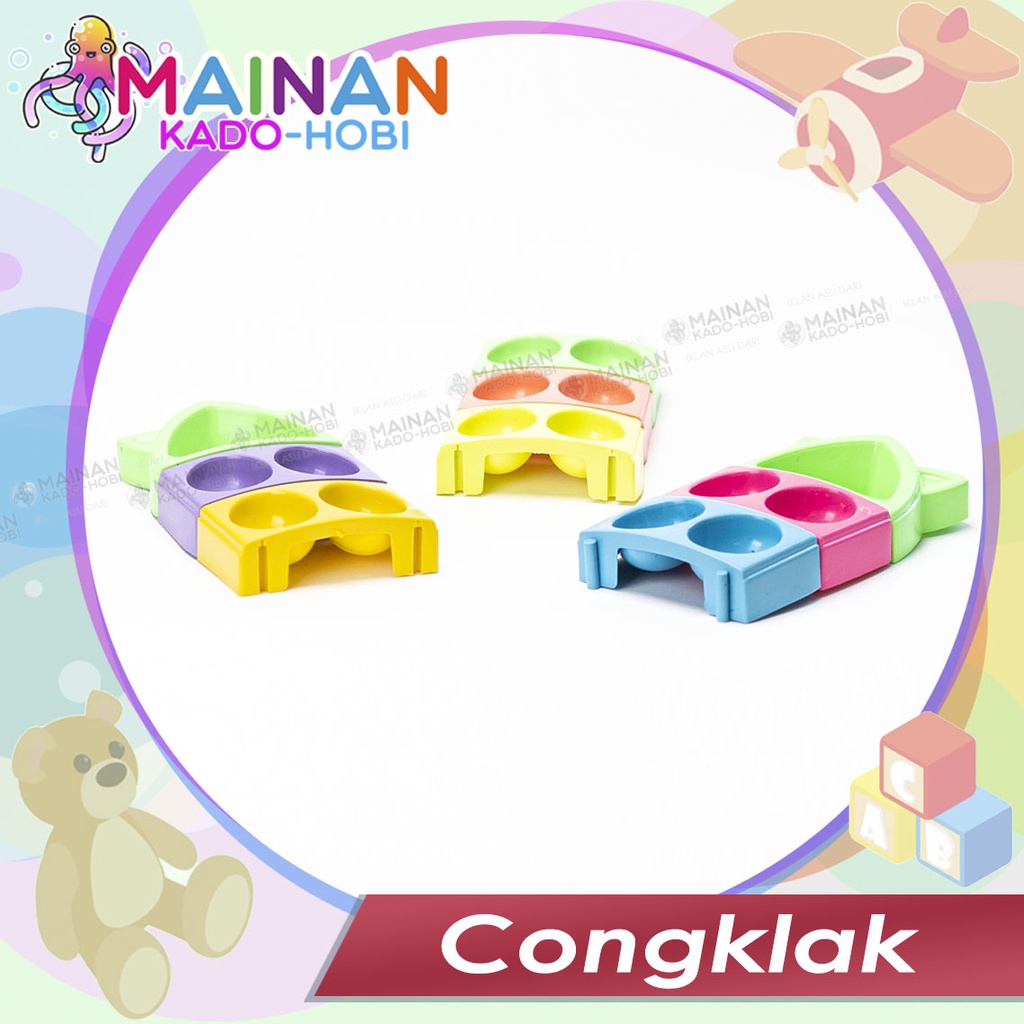 MAINAN ANAK TRADISIONAL CONGKLAK FULL COLOUR