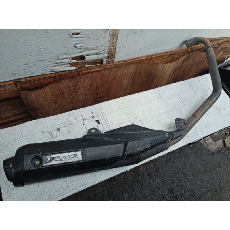Knalpot yamaha xabre sabre r15 r 15 v2 original ori copotan standar fullsystem fullset tinggal pasan