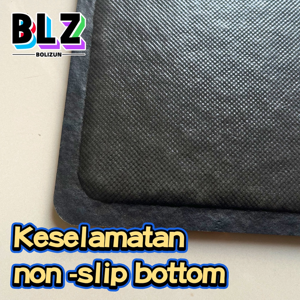 Bolizun Keset mie bihun  Anti Slip Printed Desain Permadani 40x60cm /keset pvc depan pintu rumah