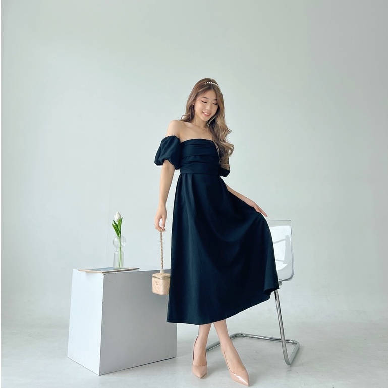 [ Marveile ] Haneul Dress / Dress Wanita
