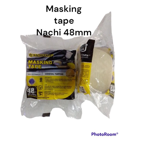 

lakban/isolasi kertas/masking tape nachi 2inc