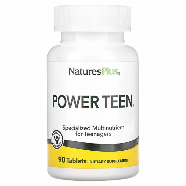 NaturesPlus Natures Plus Power Teen 90 & 180 Tabs
