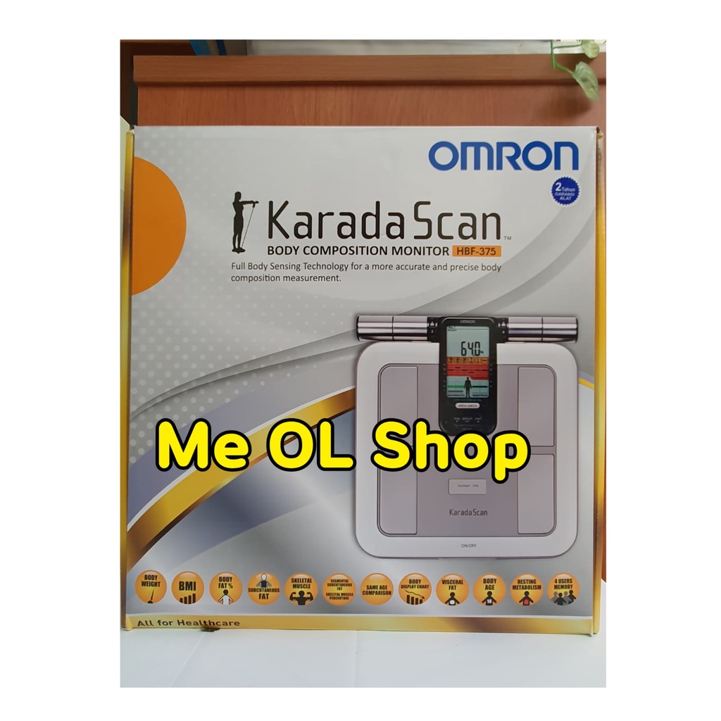 OMRON KARADA SCAN HBF-375 / KARADA SCAN BODY COMPOSITION MONITOR OMRON HBF 375