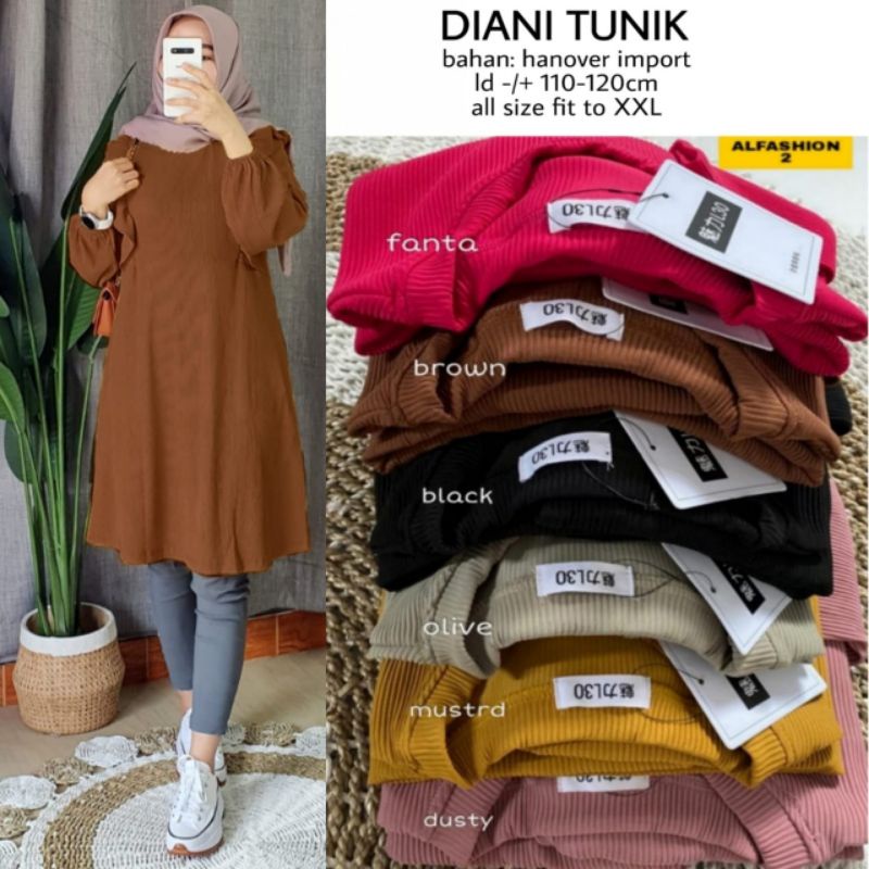 Blouse katun simpel ory moana dan MOELA dan ALFASHION || ENSEL BLOUSE || DIANI TUNIK