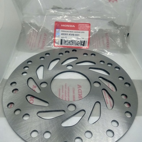 Kampas Rem (Disk) Cakram Depan – BeAT Karbu + Piringan Cakram
