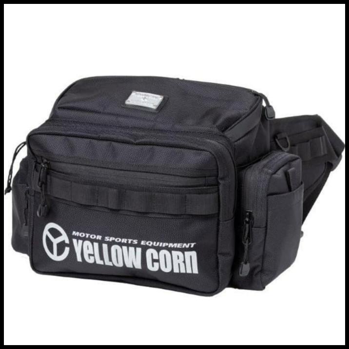 Waistbag Yellow Corn Ye-55 Black | Tas Pinggang Original | Yellow Corn