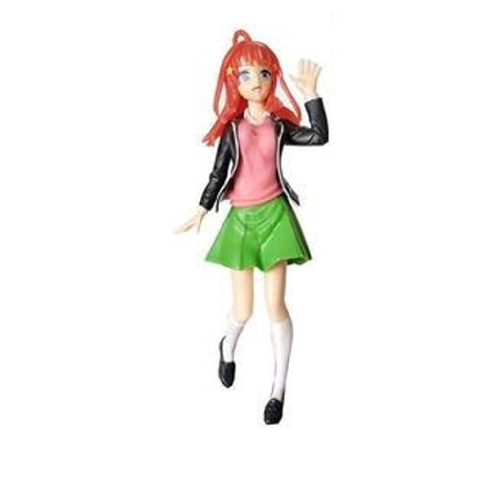 [Elegan] The Quintessential Quintuplets Patung Kreatif Miniatur Ornamen Desktop Gotoubun No Hanayome Seragam Sekolah Dekorasi Model Mainan