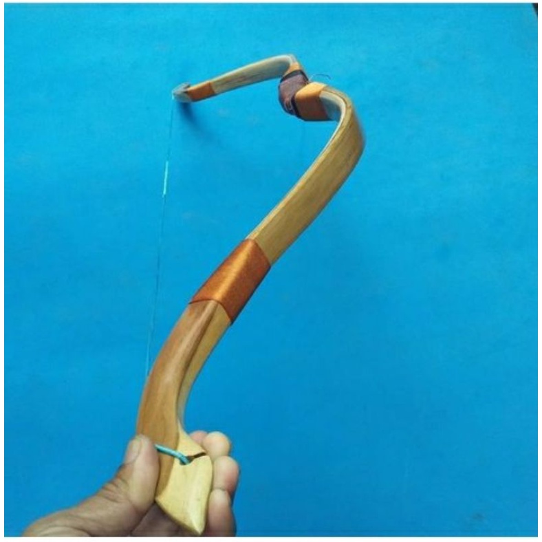 busur bambu laminasi rotan horse bow rotan manau