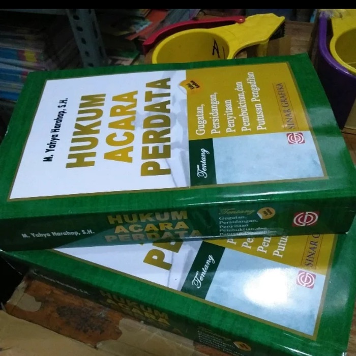 Buku Hukum Hukum Acara Perdata Yahya Harahap