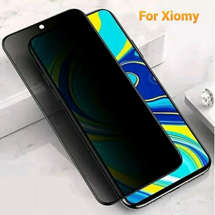 Tempered Glass KACA Privasi Anti SPY For Xiomy Redmi 4X 5A 9 9A 9C 9T 10A 10C A1 2022 Note 4 4X 5A 7 8 8Pro 9 9Pro 10 5G 10 Pro 11 4G 11 Pro  Full Layar Screen Protector