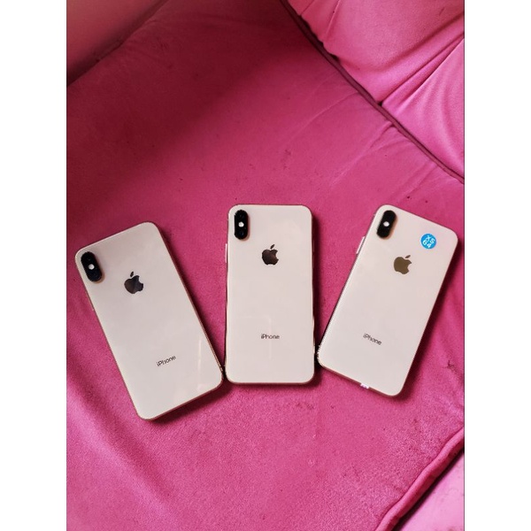 IPHONE XS 64GB 256GB 512GB Second Ori Fullset Mulus