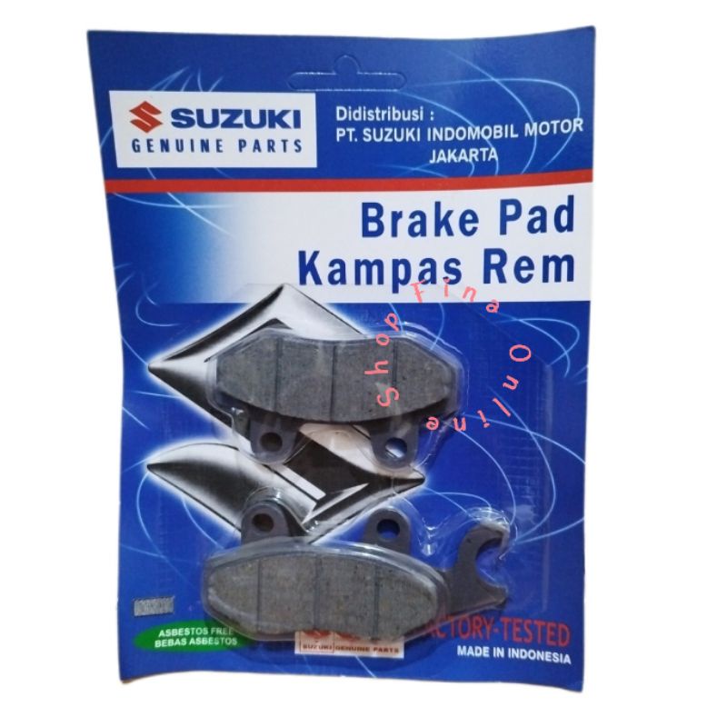 Kampas Rem Depan (Disk Pad) Suzuki Smash / Shogun 125 / Satria FU Lama