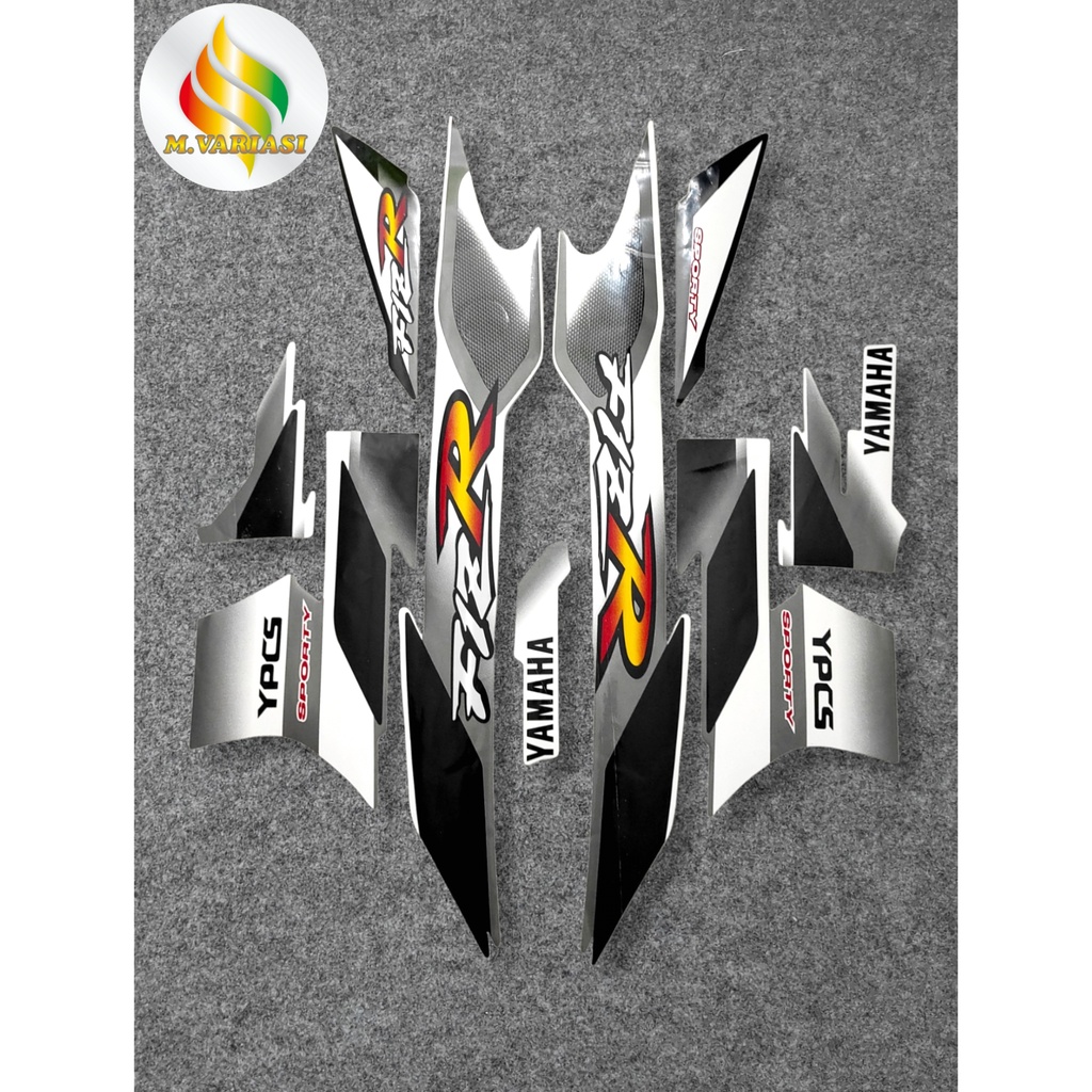 Striping Yamaha Fiz R 2002 Hitam Putih Standart Berkualitas