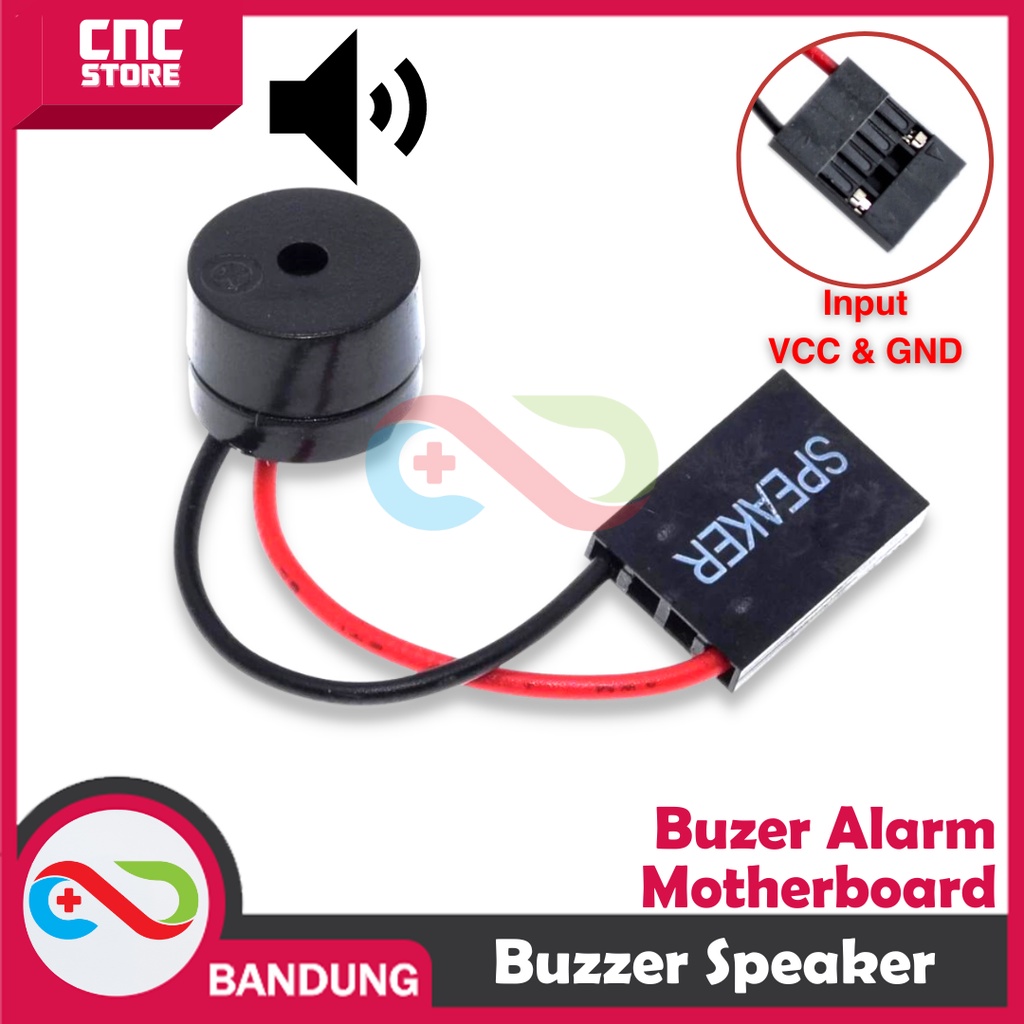 SPEAKER BUZZER ALARM MOTHERBOARD PC KOMPUTER DAN ARDUINO