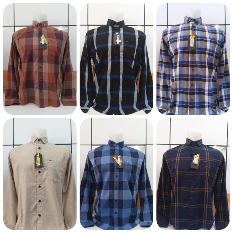 Kemeja topten/kemeja lengan panjang/Atasan pria.