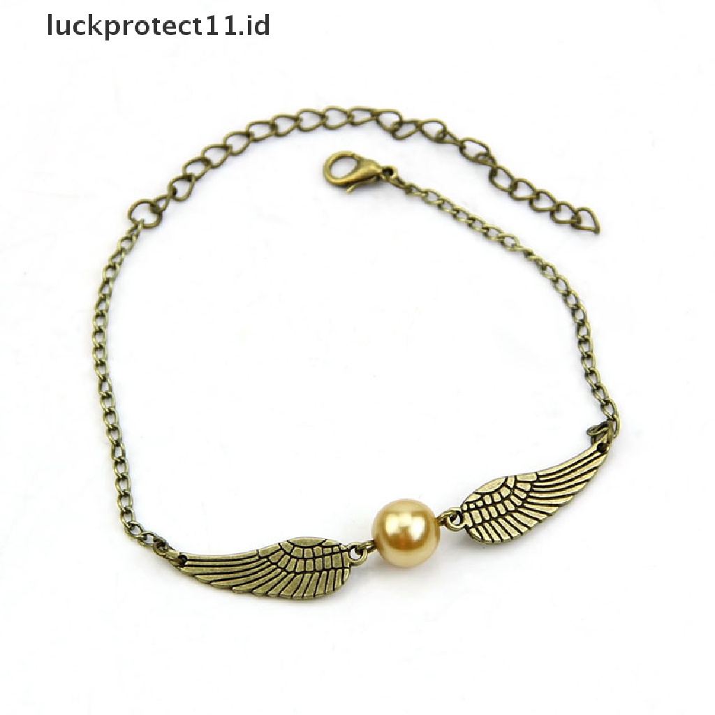 Gelang Rantai Desain Snitch Gaya Retro Untuk Unisex