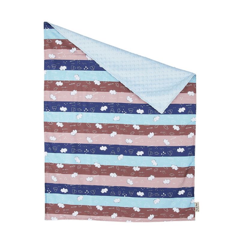 Vee&amp;Mee VMB5010 Baby Blanket Minky Rhino Series