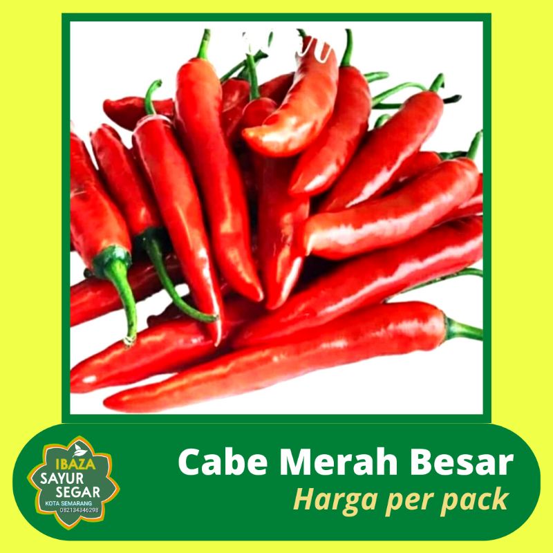 

Sayur Sayuran Segar - Cabe Merah Besar