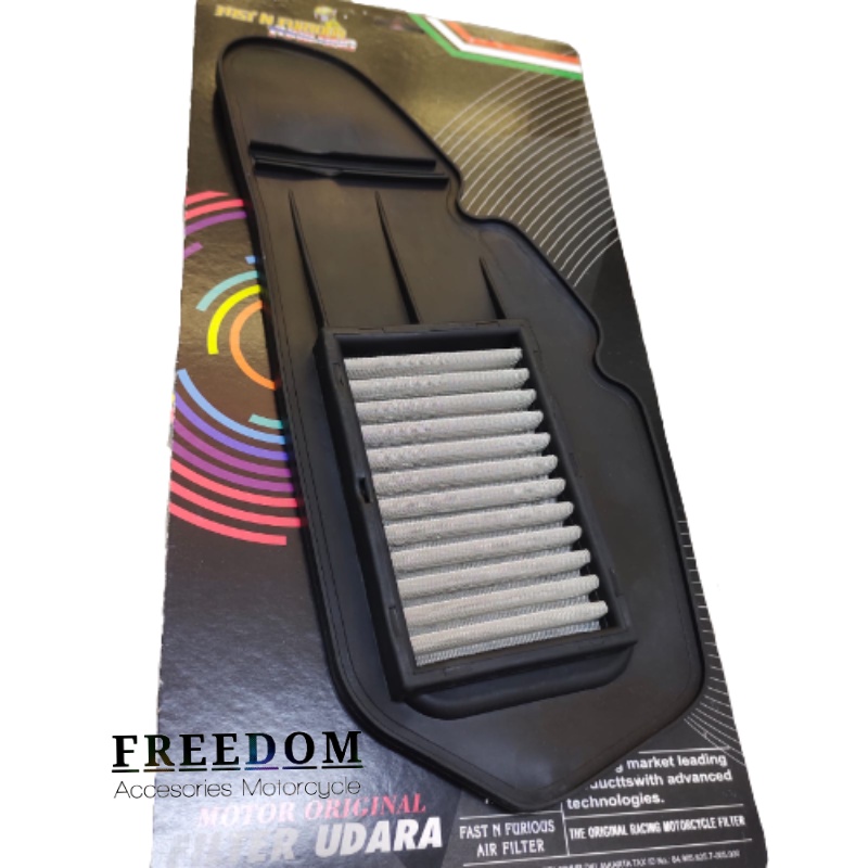 Filter udara honda vario 125 saringan udara stainless ori