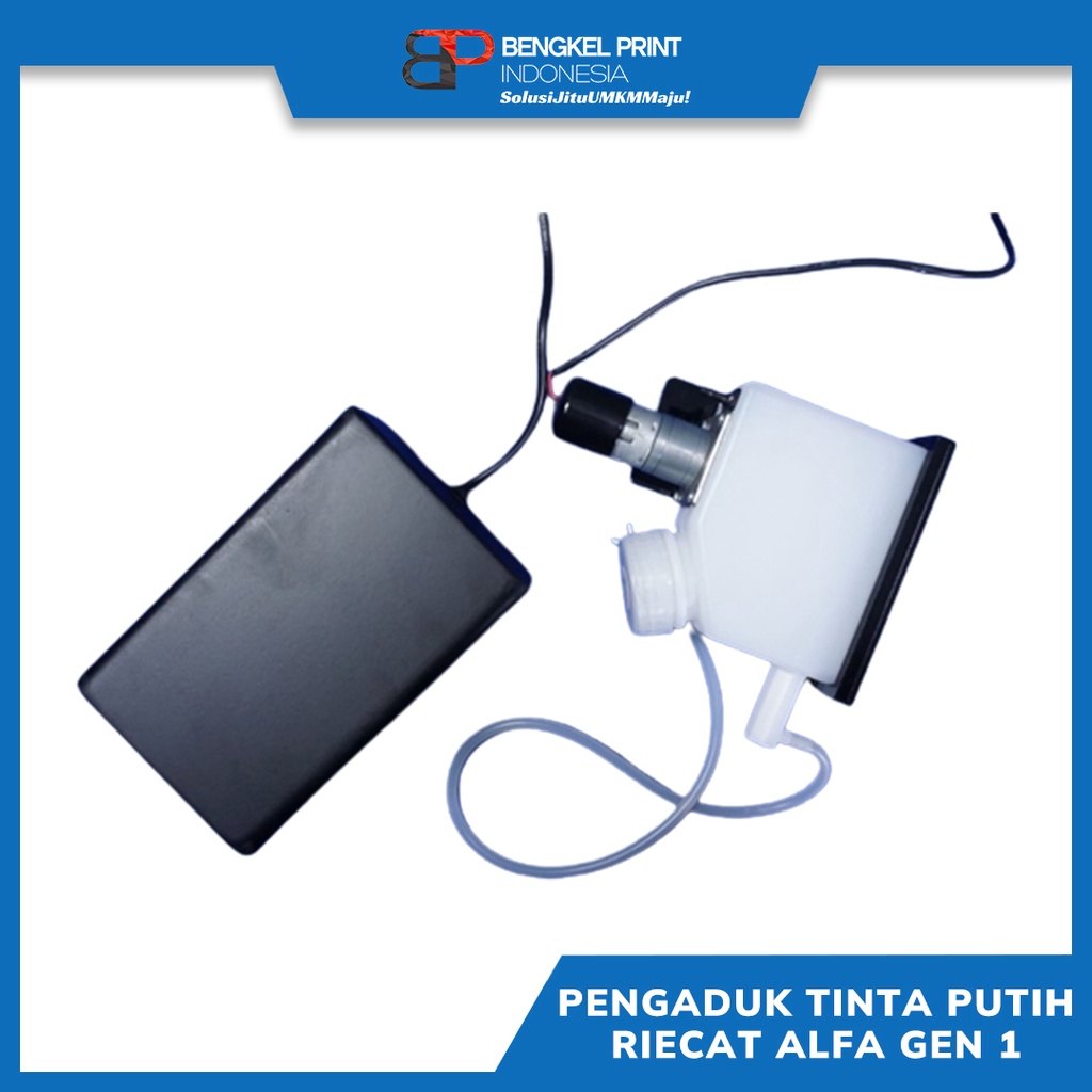 Pengaduk Tinta Putih Riecat Alfa gen 1 | Upgrade Printer DTF