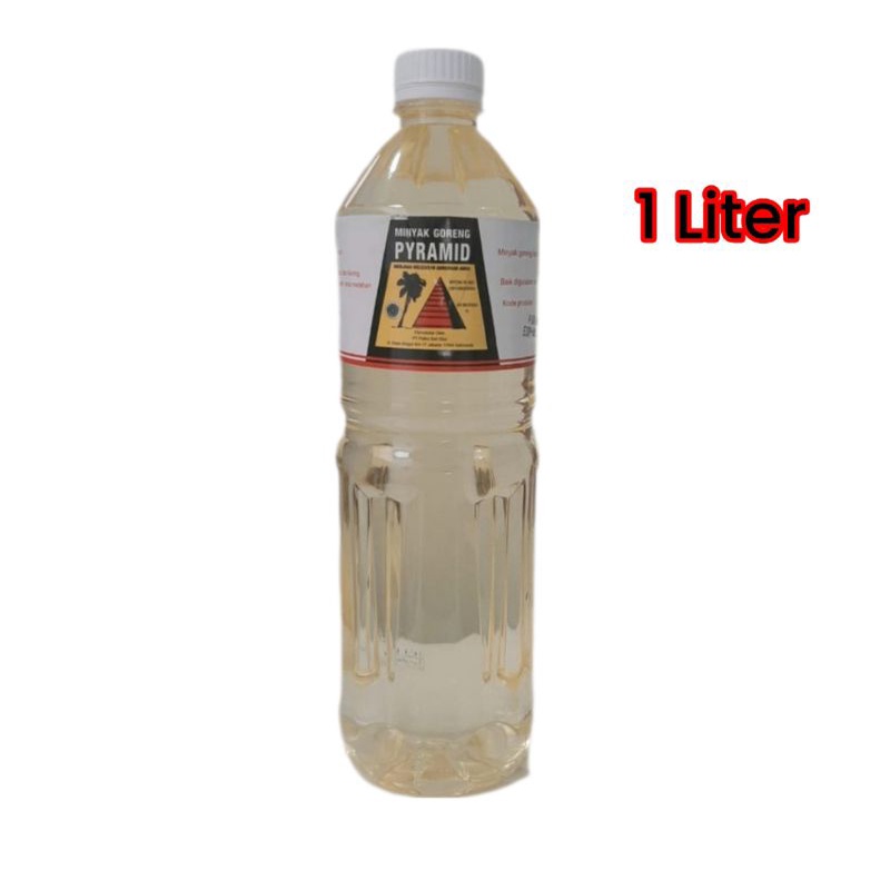 

Pyramid Minyak Goreng Kelapa 1 Liter Kemasan Botol Coconut Cooking Oil