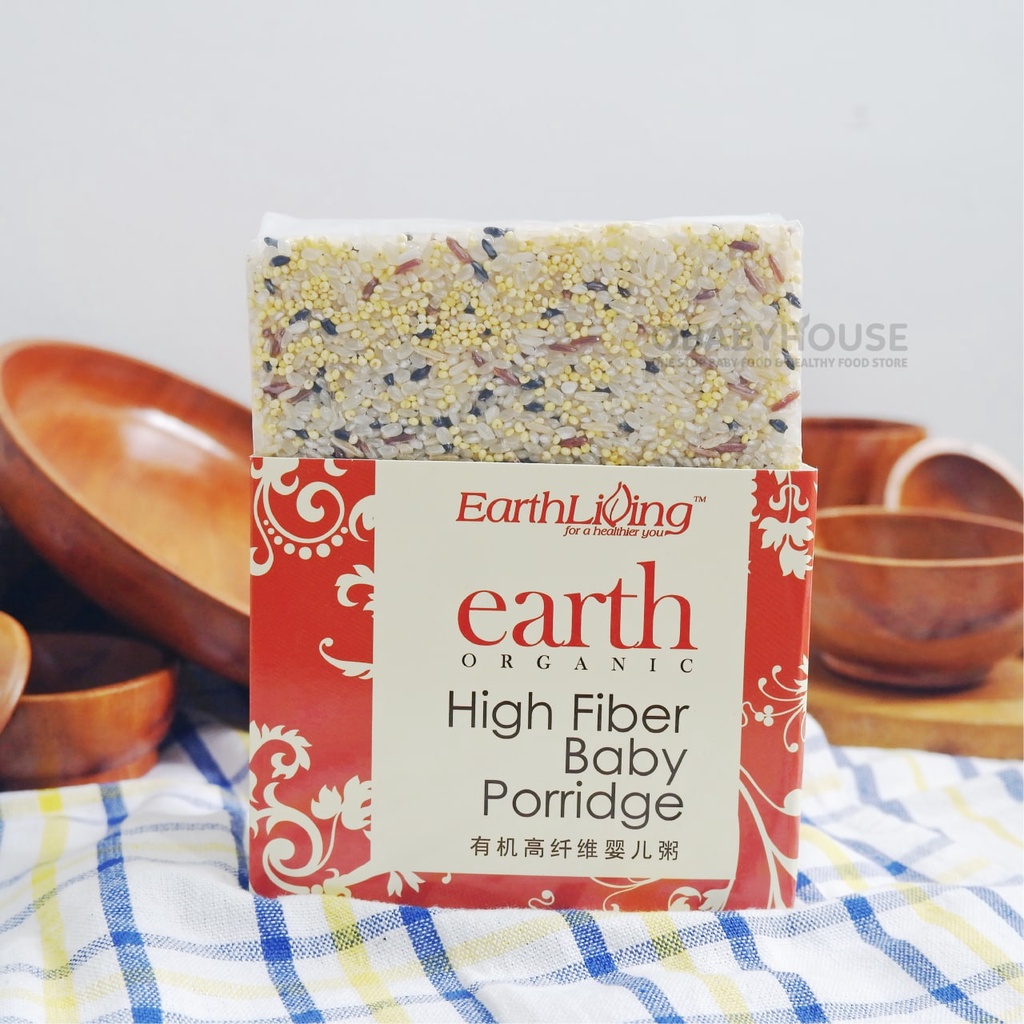 Earth Living Organic High Fiber Baby Porridge 1 kg (ED Feb 24)