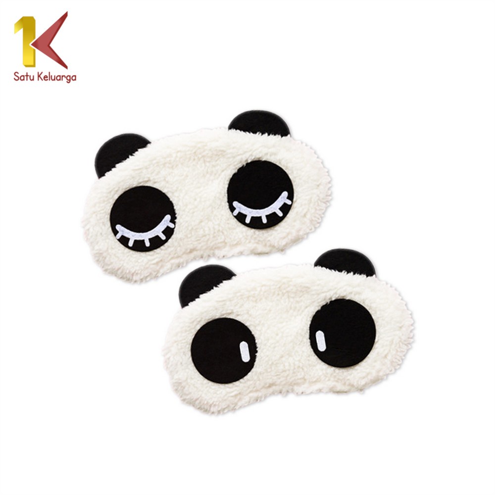 Satu Keluarga Penutup Mata Tidur Motif Panda C480 Sleeping Eye Panda / Masker Tidur Karakter Ekspres