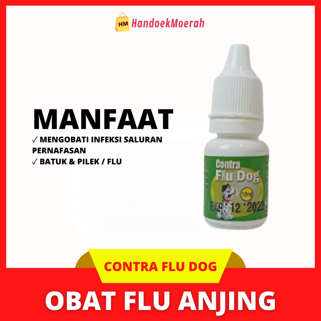 CONTRA FLU Dog 10 ML / Obat Flu Anjing Murah