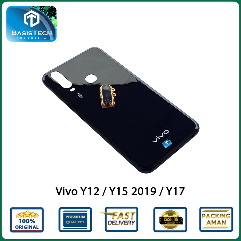 BACK COVER BACKDOOR VIVO Y12 Y15 Y17 2019 - BASISTECH ORIGINAL QUALITY