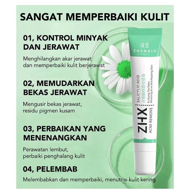 [Beli 1 Gratis 1] Herbal Oil Control Acne Cream-Whitening Mengatur Keseimbangan Minyak Air Kulit Stok tersedia, tiba dalam 3 hari