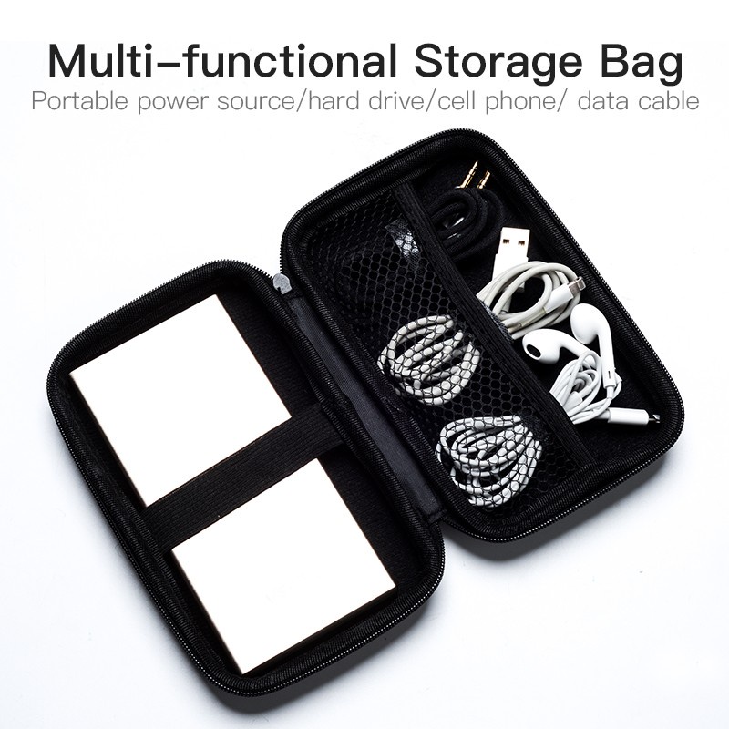 Vention Travel Storage Pouch Organizer Electronic Accessories KBJ KBK