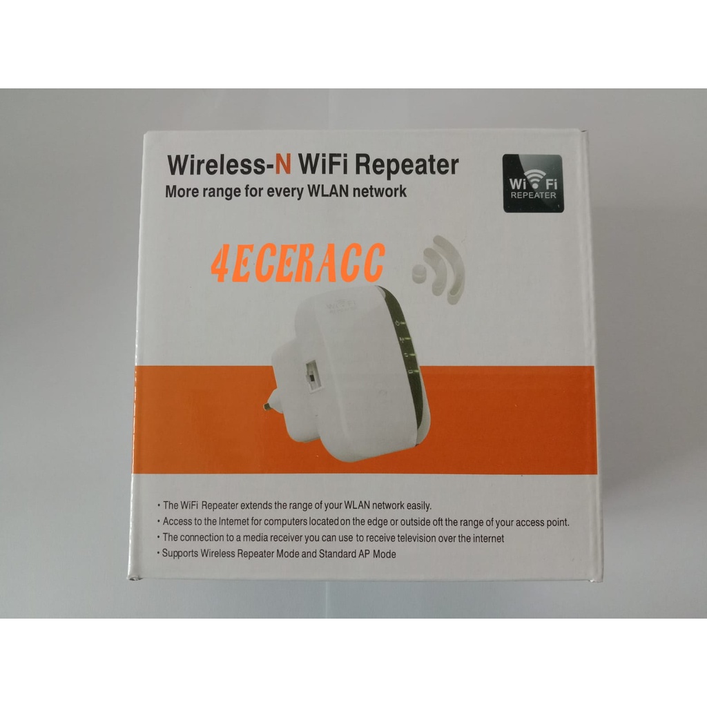 Wifi Repeater 300Mbps Access Point Wireless Penguat Sinyal Amplifier