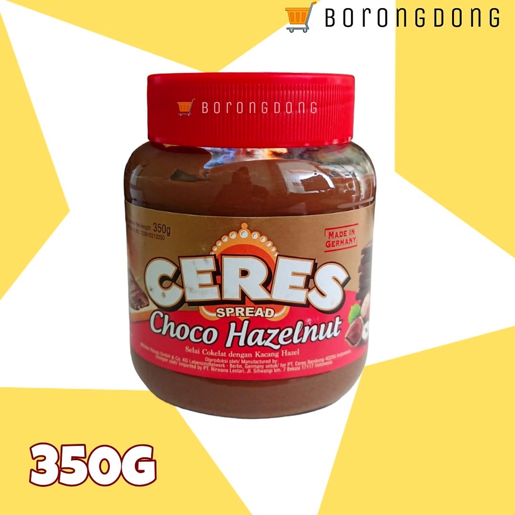 Jual Selai Ceres Spread Choco Hazelnut 350g Shopee Indonesia