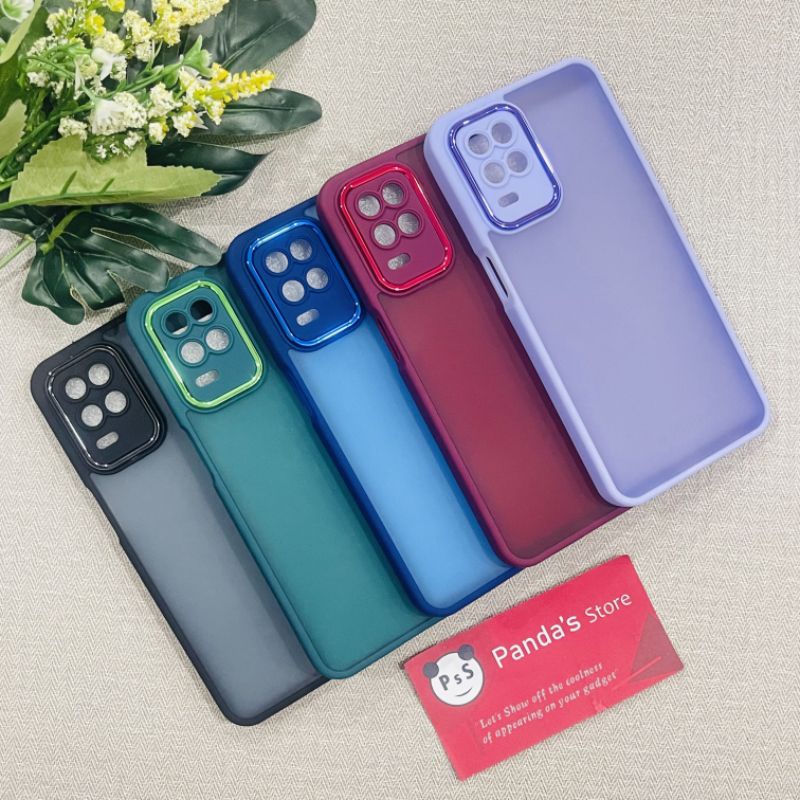 Case Realme 8 5G Metal Chrome Softcase Dove Premium Luxury PSS