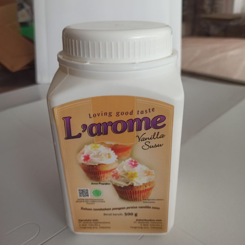 

Vanili Larome Bubuk Milky Vanila Powder 500gr