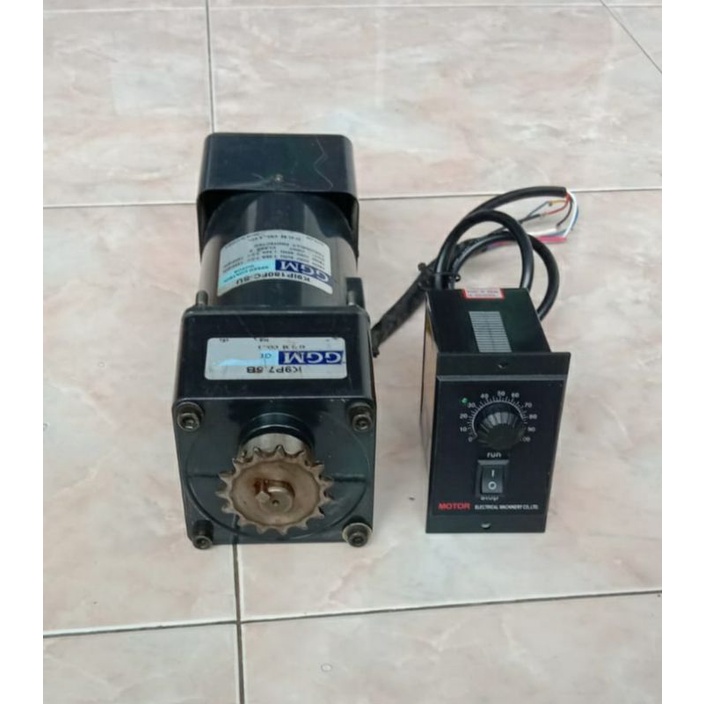Ac Motor Gearbox GGM 220V Ratio 1:7 180W Speed Controller
