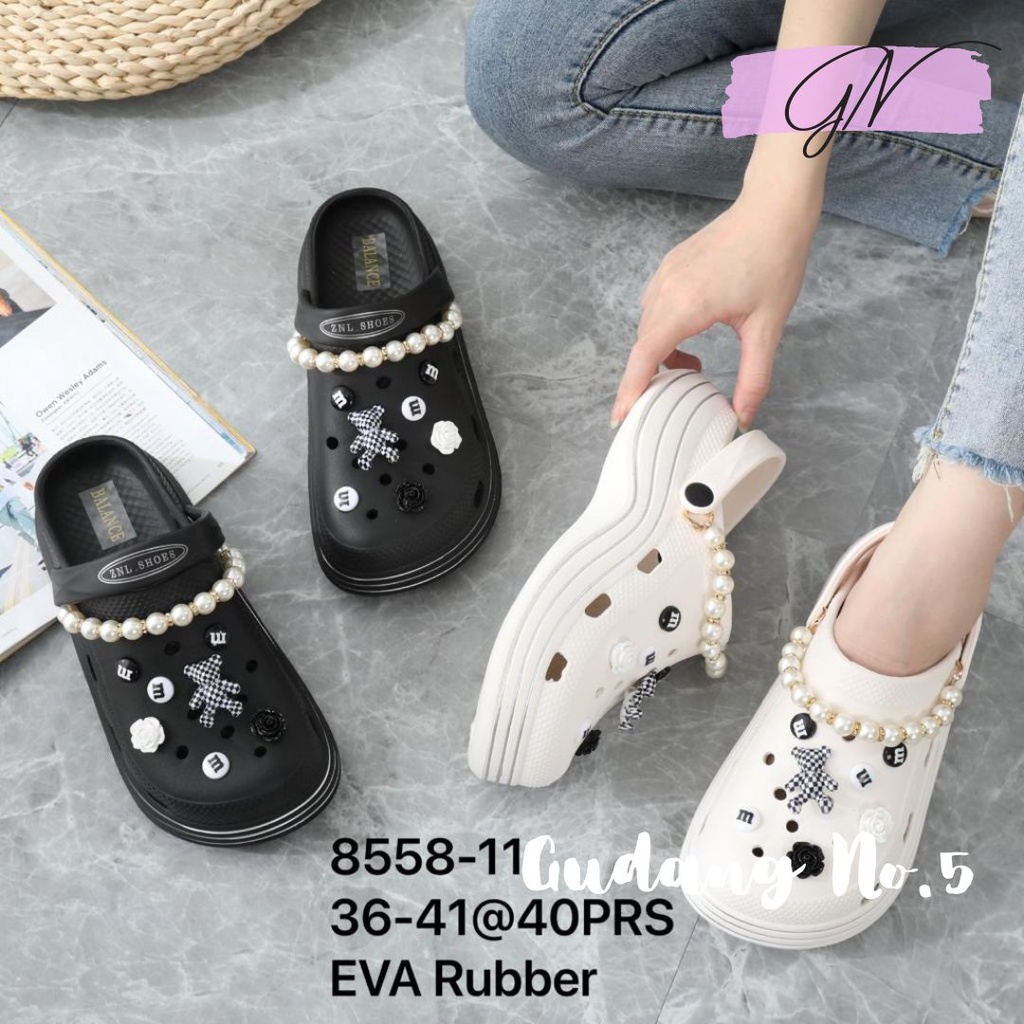 GN-8196 Sandal Baim Wanita Impor Sandal Fuji Bahan EVA Rubber Anti Slip