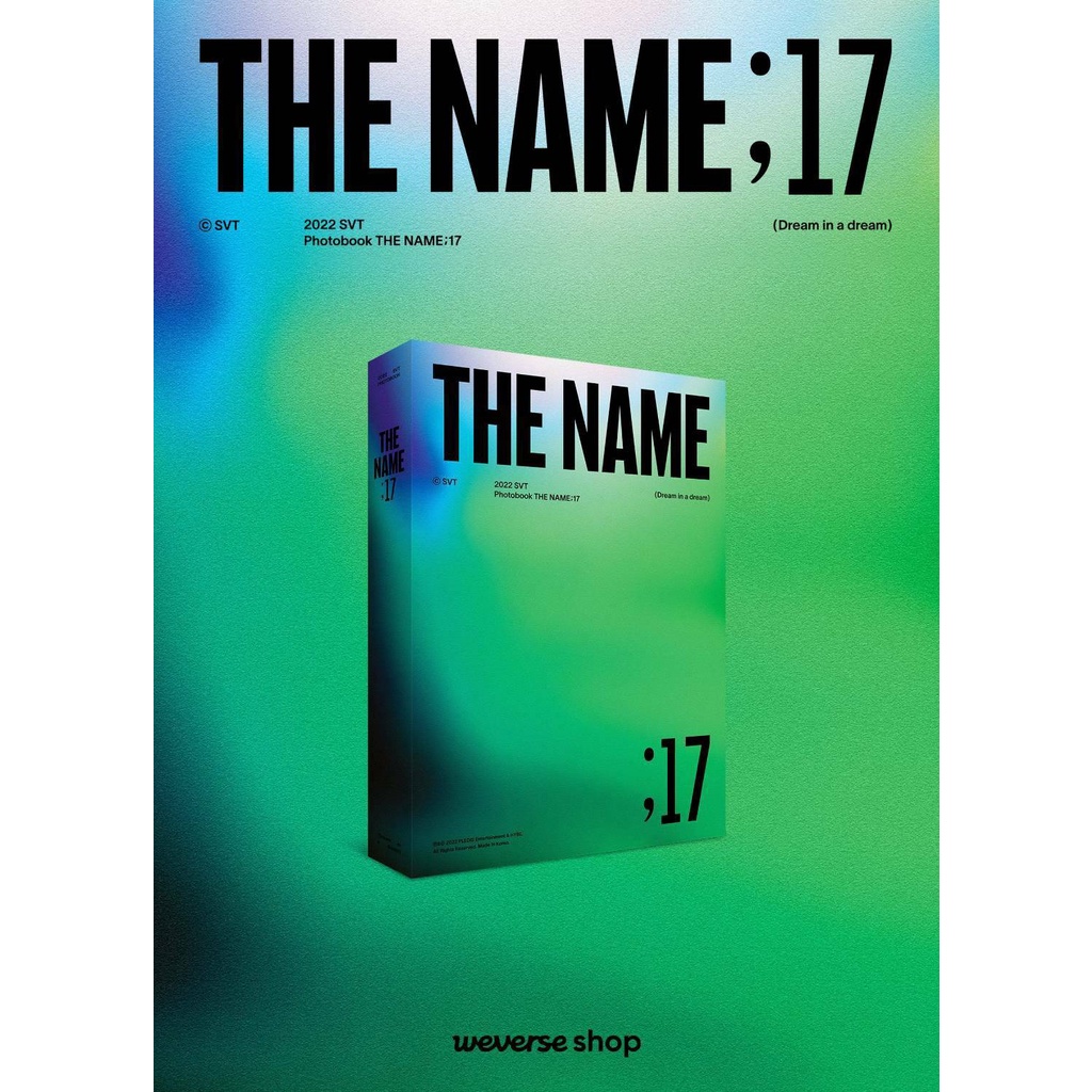[Ready] PHOTOBOOK SEVENTEEN THE NAME ; 17