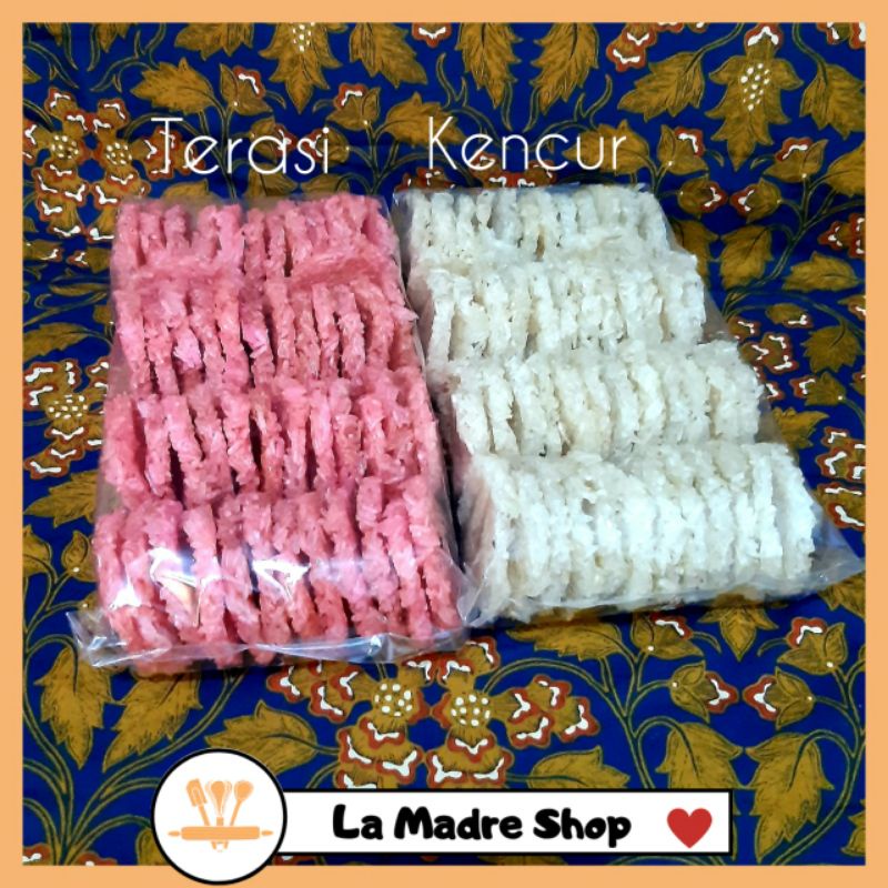 

RENGGINANG Rasa Original, Terasi, Ketan Item - isi : 50 Pcs ❤ Sukabumi