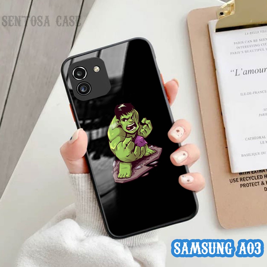 Softcase Kaca Samsung A03 - Case Handphone Samsung A03 [T89].