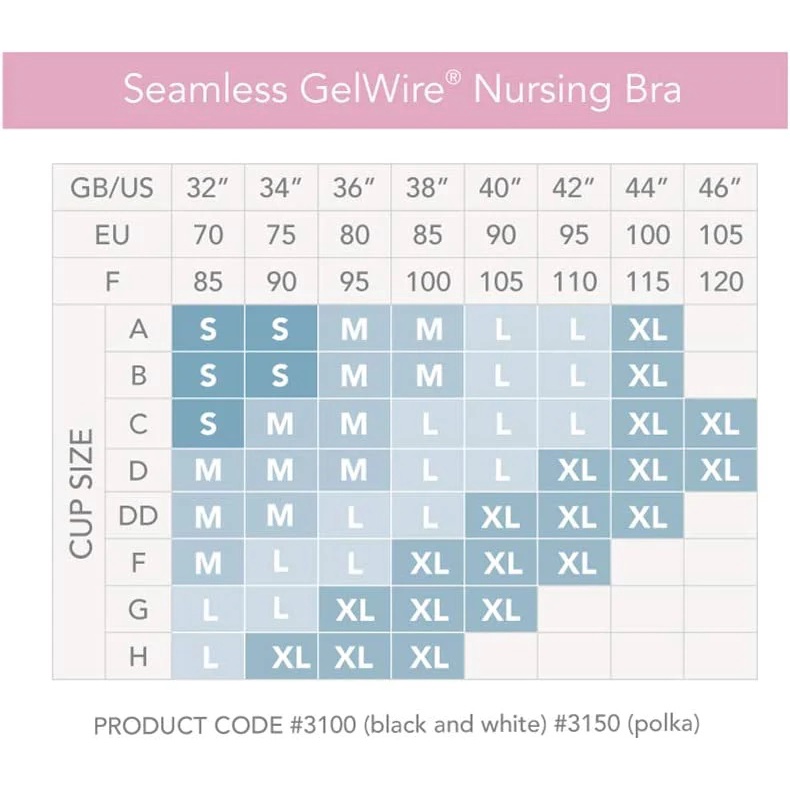 Carriwell Seamless GelWire Special Edition Grey Dots