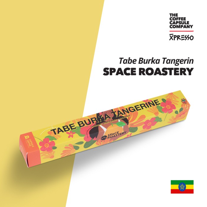 

SPACE ROASTERY - TABE BURKA TANGERINE - NESPRESSO COMPATIBLE
