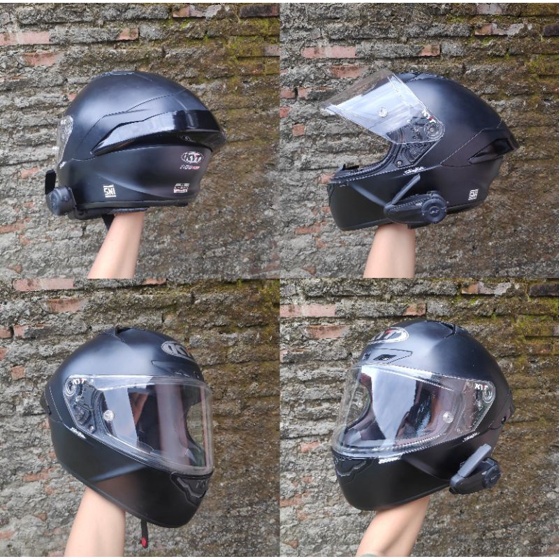 KYT NX Race Black doff second like new