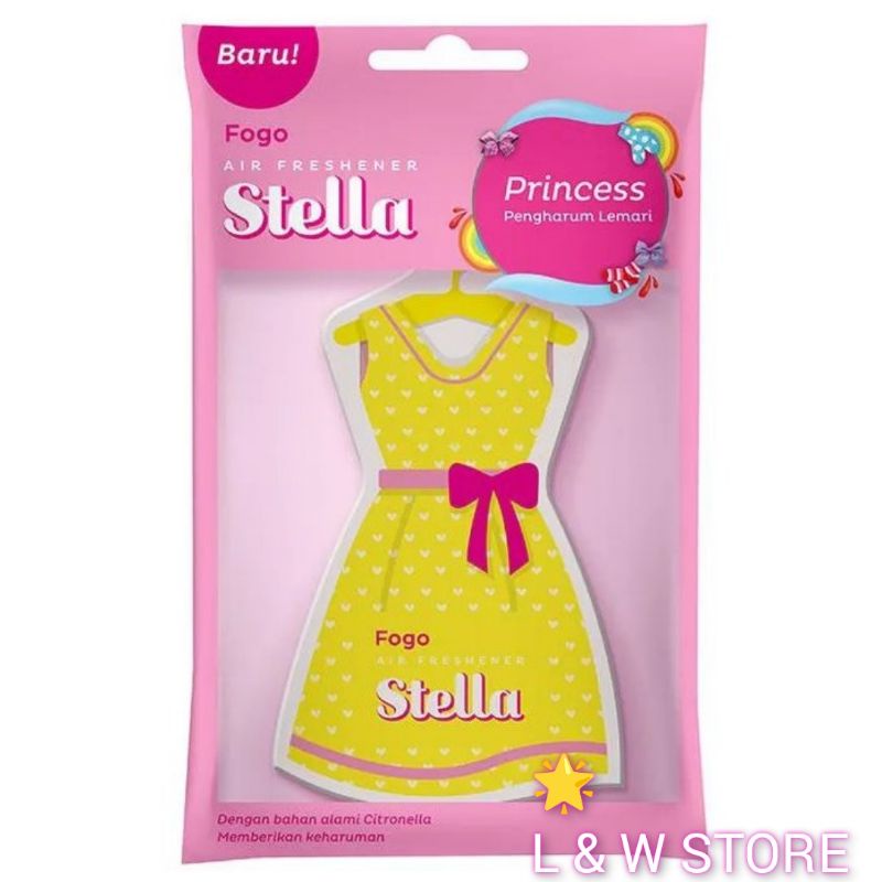 Stella Figo Princess Pengharum Lemari/Stella Gantung Lemari