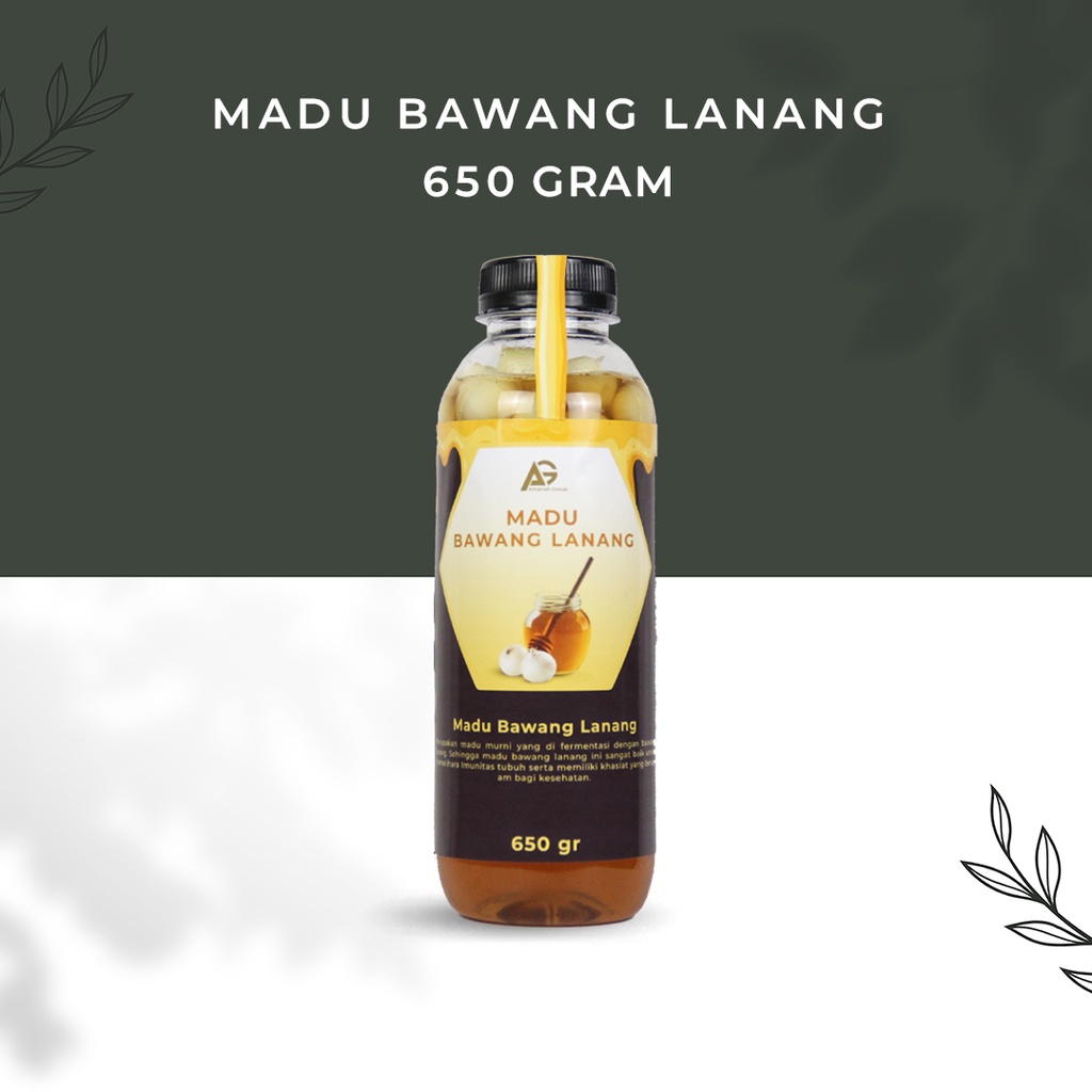 

Madu Bawang Putih Tunggal Madu Bawang Lanang Premium 650gr