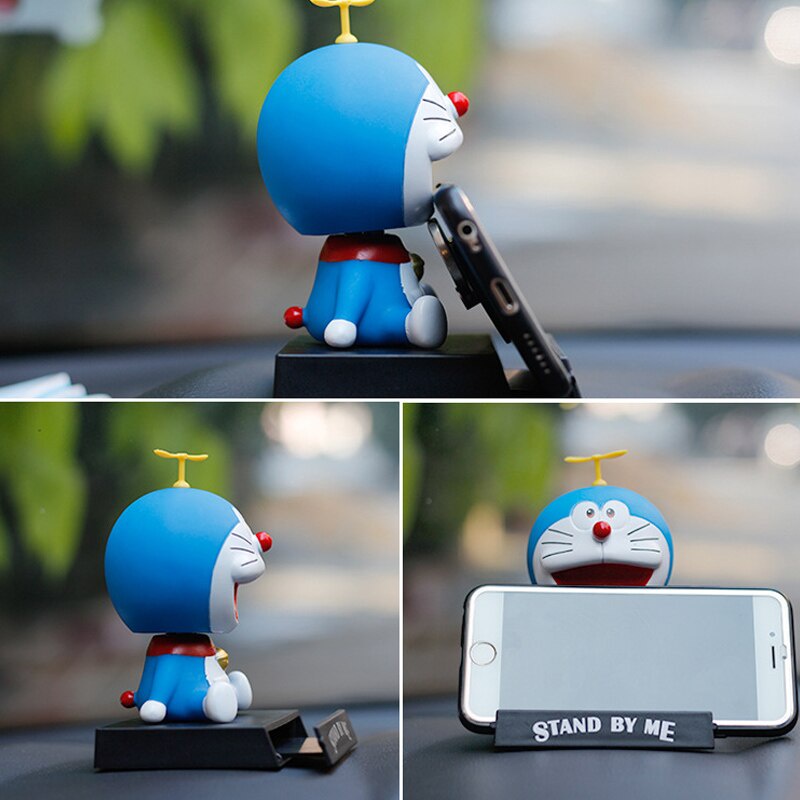 Figure Pajangan Dashboard Mobil Nobita Doraemon Kepala Goyang Bobble Head