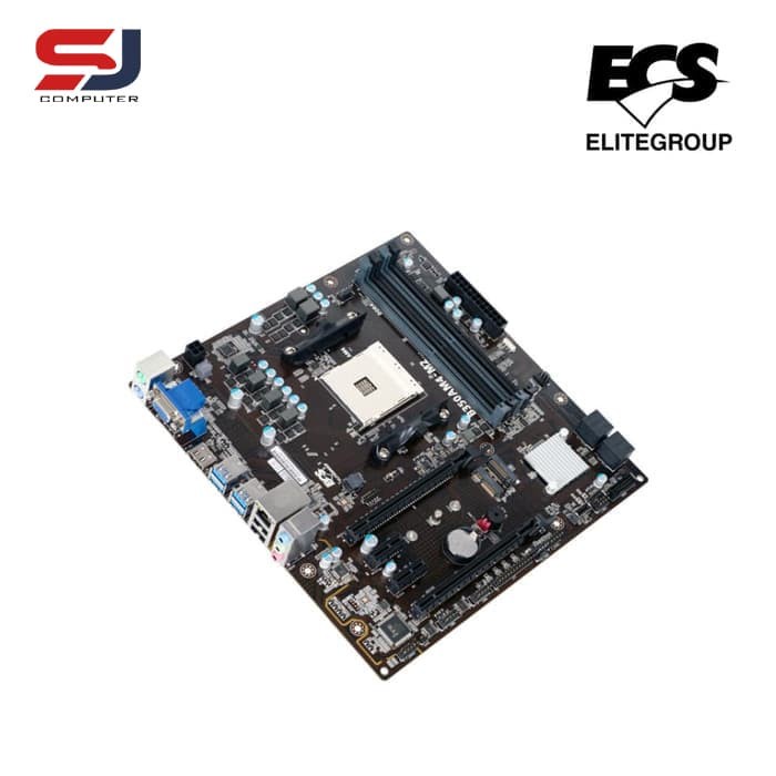 ECS Elitegroup B350AM4-M2 AMD Socket AM4 Rayzen Motherboard DDR4