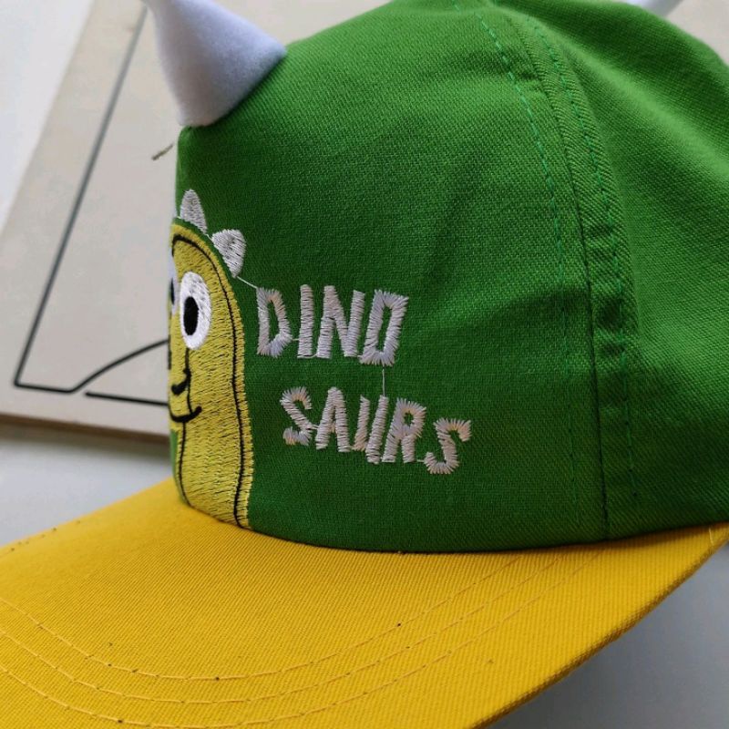 SETELAN BAJU ANAK DINO PAKAIAN ANAK COWOK CEWEK ADA TOPI UNTUK UMUR 1-10 TAHUN-3