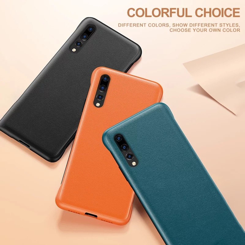 VEGAN LEATHER CASE CASING HUAWEI NOVA 5T NOVA5T