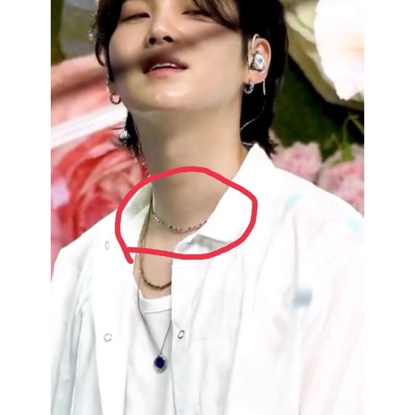 kalung manik suga BTS MIN YOONGI